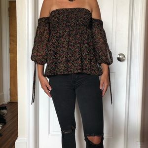 Off The Shoulder Long Sleeve